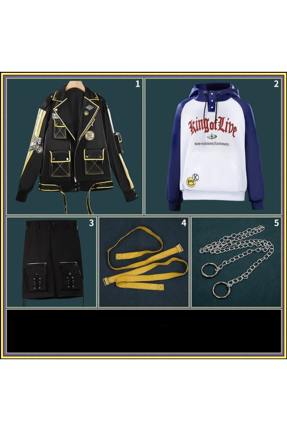 2XXT Cosplay Vtuber Uzuki Kou OriKou Matching Outfit Cosplay Costume
